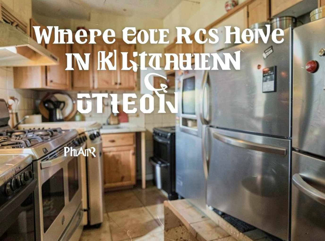 Where German Roaches Hide in Kitchens and Appliances