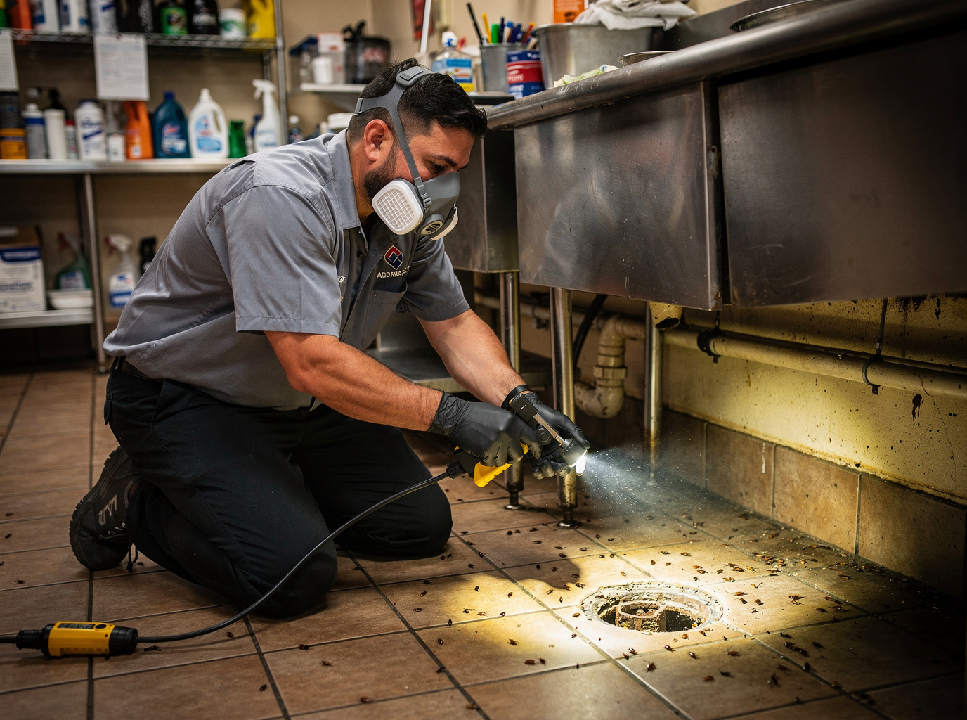 Commercial German Roach Control in Pharr