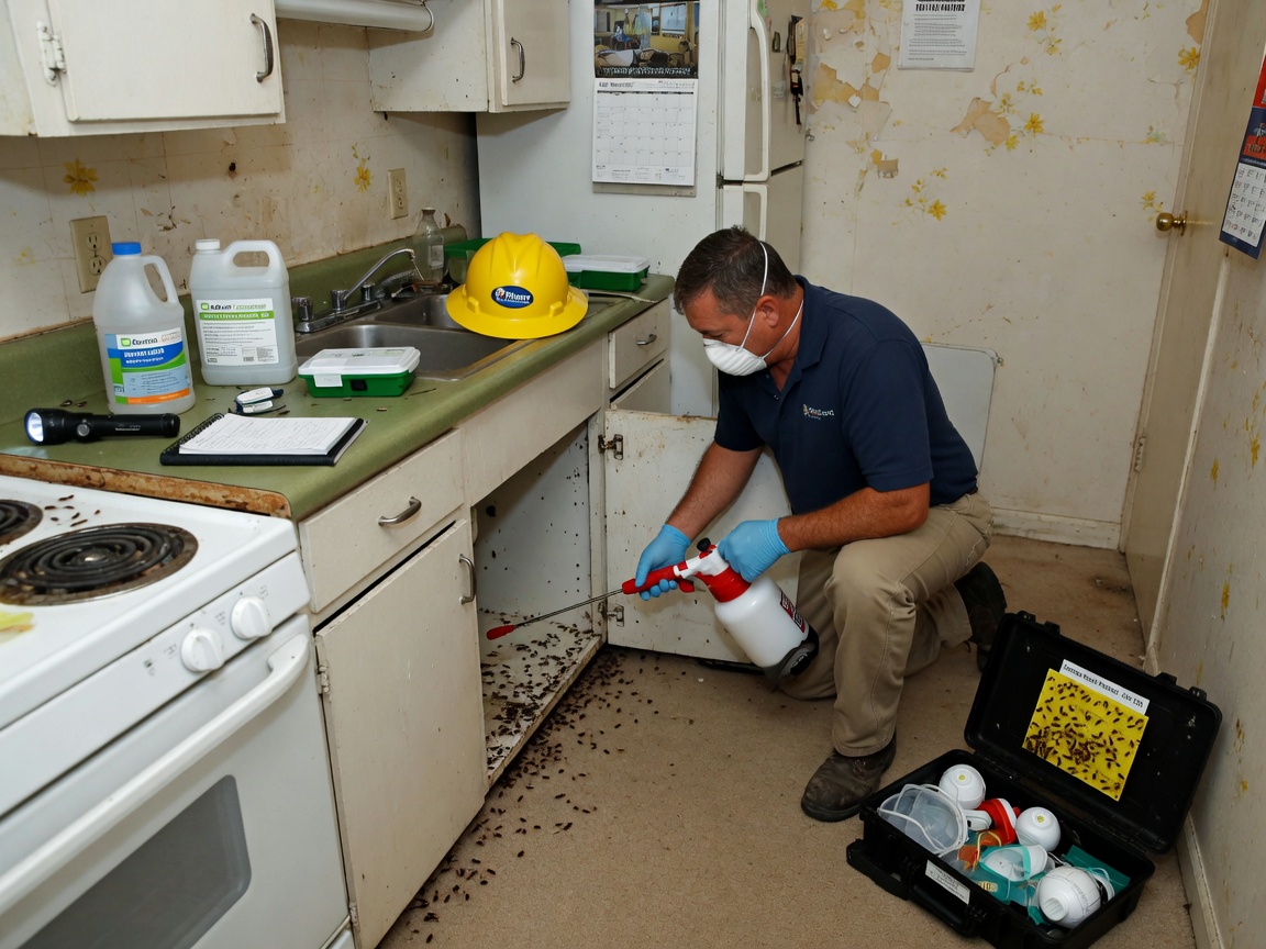 Rental Property German Roach Control in Pharr